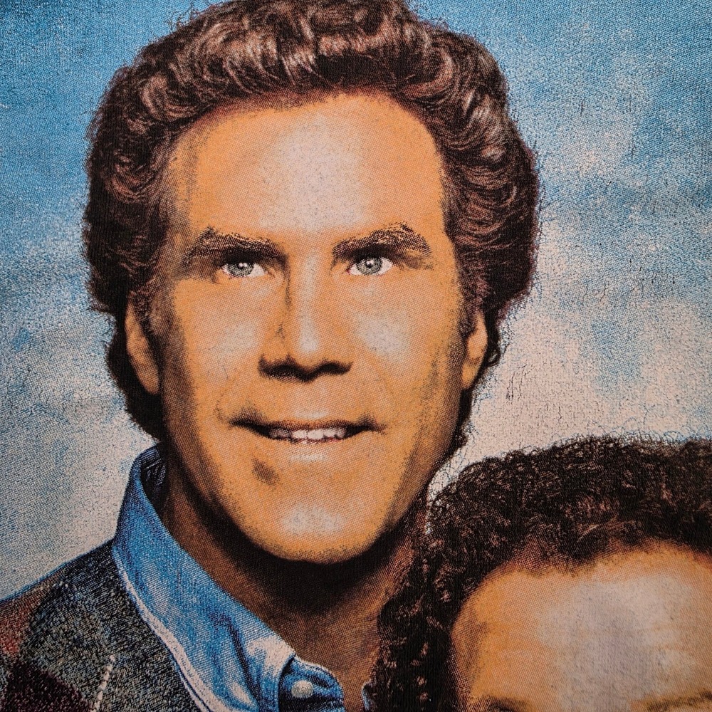 Step Brothers Movie Graphic T-Shirt Mens Medium Black Will Ferrell John C Reilly - Picture 9 of 10